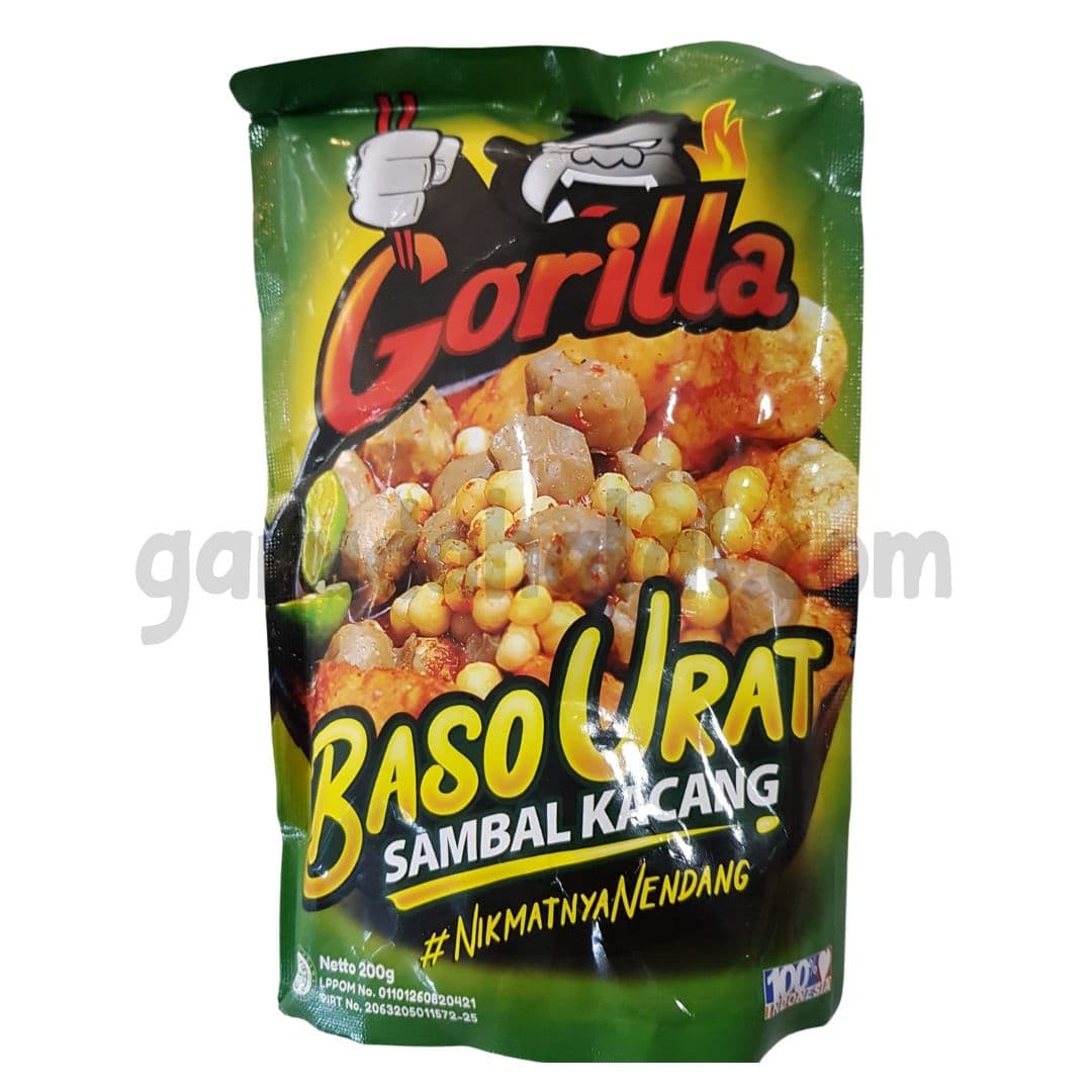 Baso Urat Sambal Kacang - Gorilla