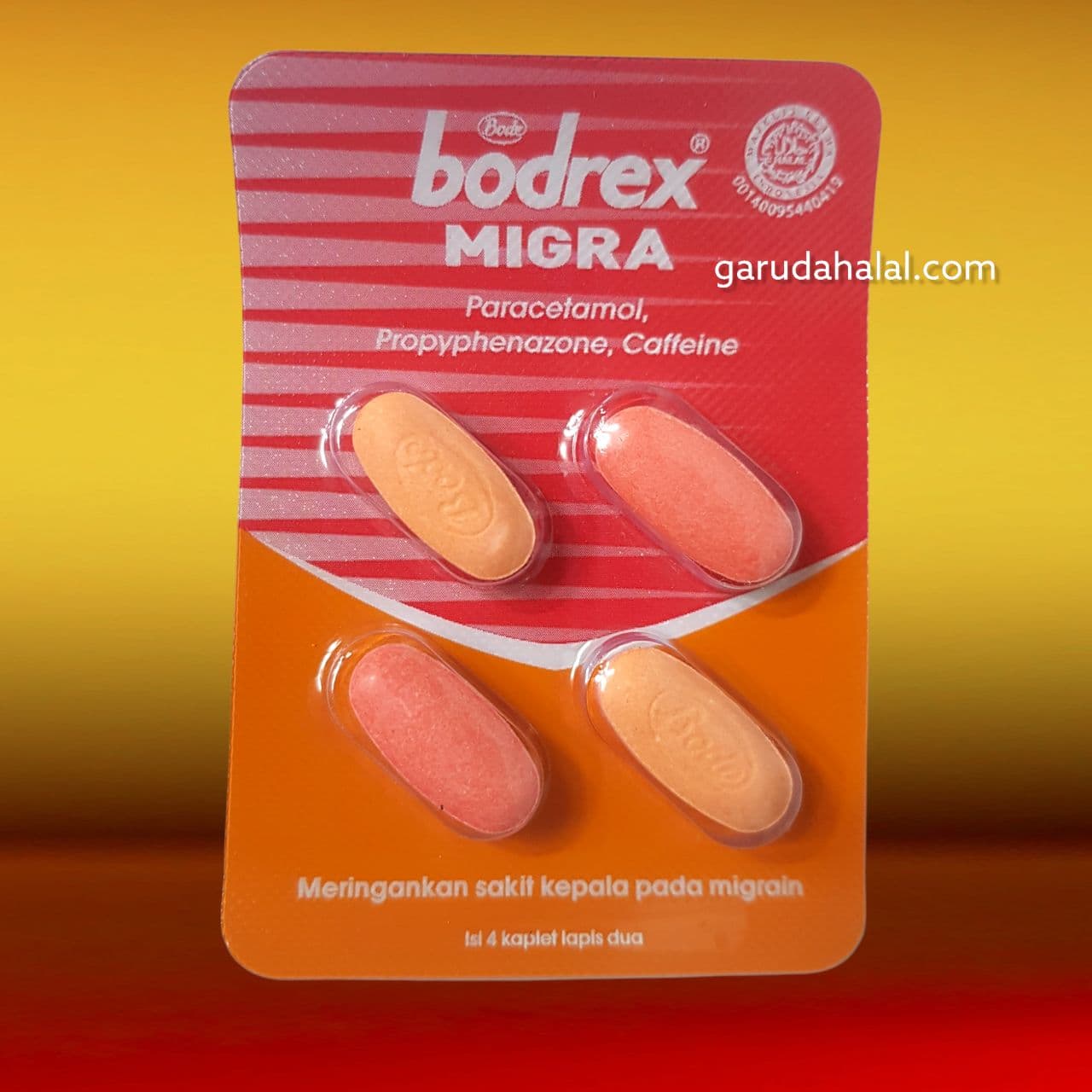 Bodrex Migra isi 4