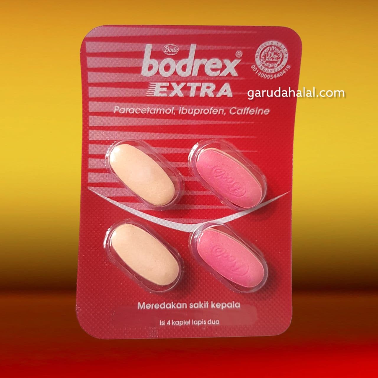 Bodrex Extra isi 4
